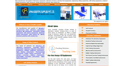 Desktop Screenshot of apnascientific.com